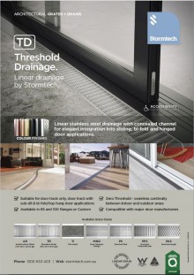 Stormtech Threshold Drainage