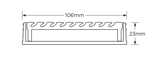 100AAG20 Linear Drain