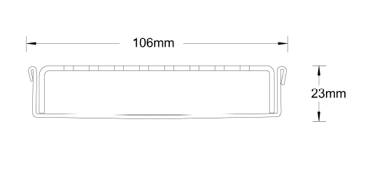 100PASiCO20 Linear Drain