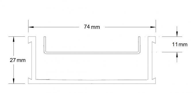 65TiGBL25 Tile Insert Drain